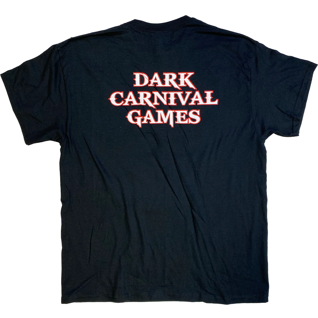 "Dark Carnival Games 2025" T-Shirt In Black - Image 3