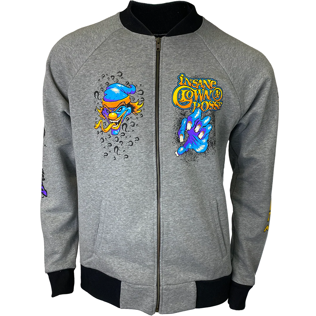 "Gonna Get Ya Clown" Fleece Bomber Jacket - Image 4