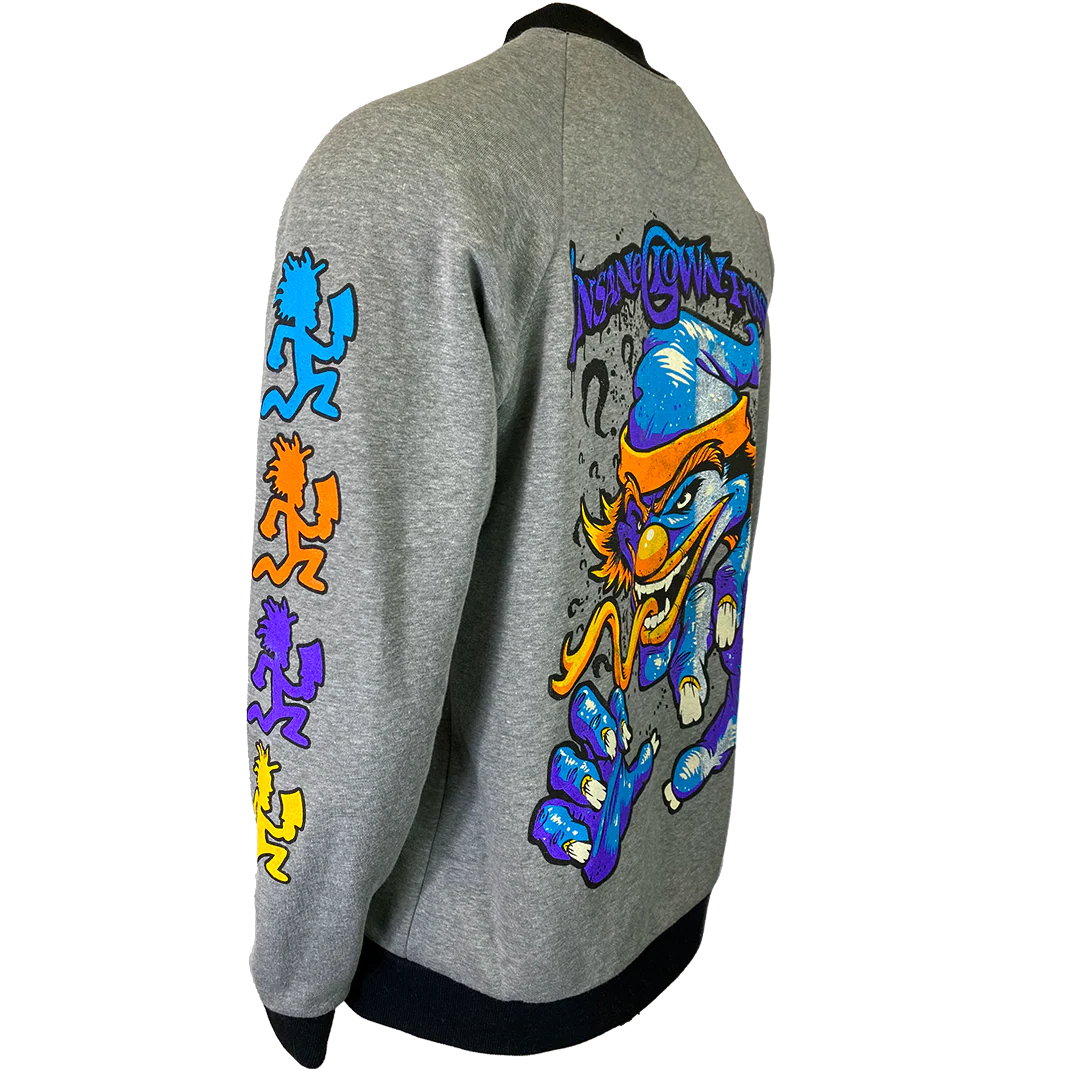 "Gonna Get Ya Clown" Fleece Bomber Jacket - Image 5