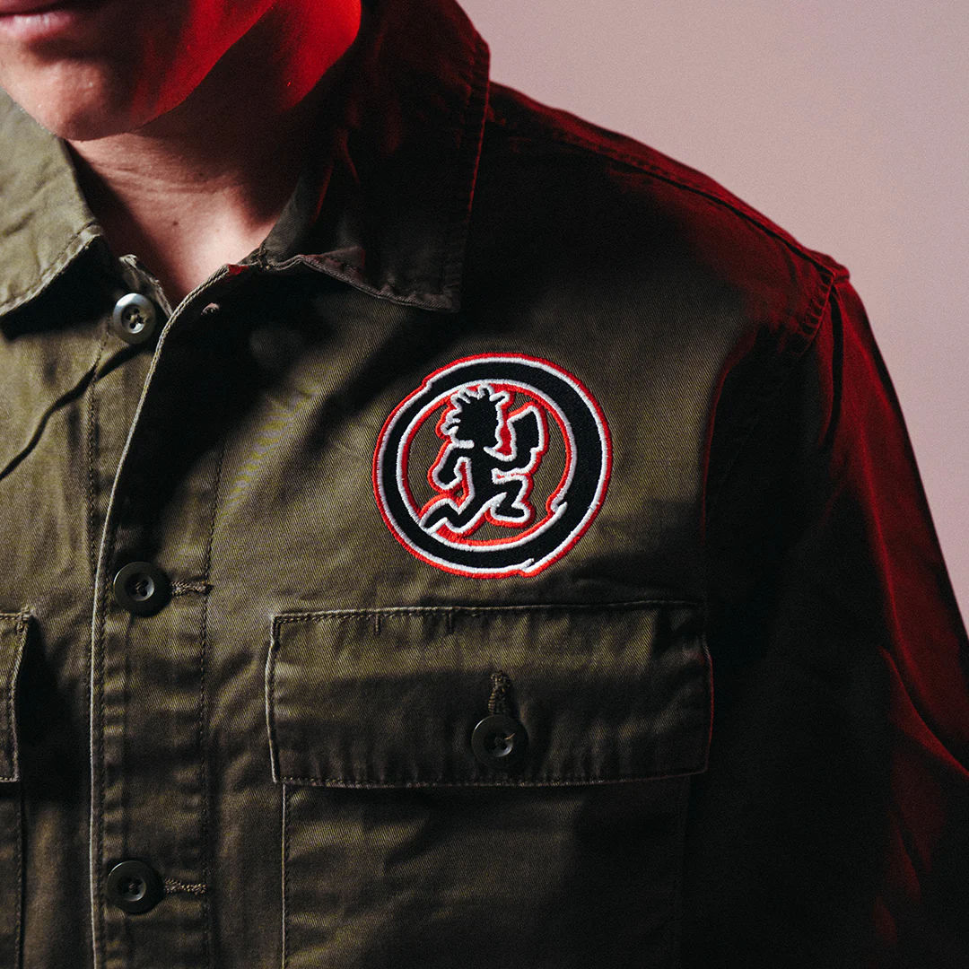 "Hatchetman Circle" Embroidered Work Shirt - Image 4